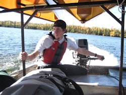 Transportation by towboat to and from your BWCA canoe trip